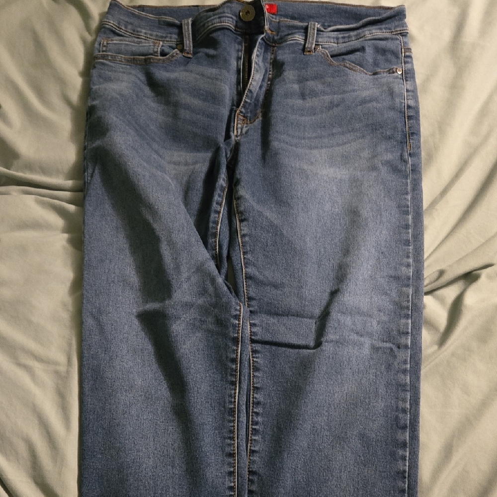Guess Women's Straight Leg Blue Jeans